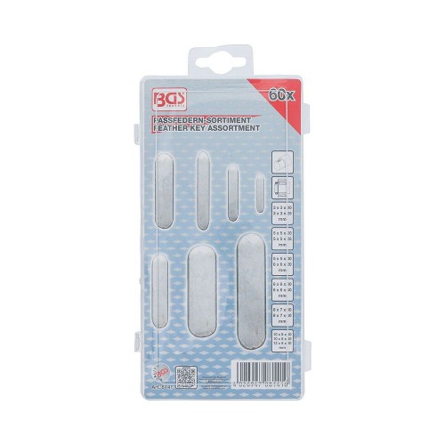SURTIDO DE 60 LLAVES PARALELAS | | FERMEC BGS8141 BGS TECHNIC Dinamitek 3