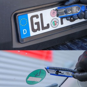GRATTOIR à AUTOCOLLANTS | LAMES EN PLASTIQUE DE 40 MM - DYNAMITEK BGS70912 BGS TECHNIC Dinamitek 4
