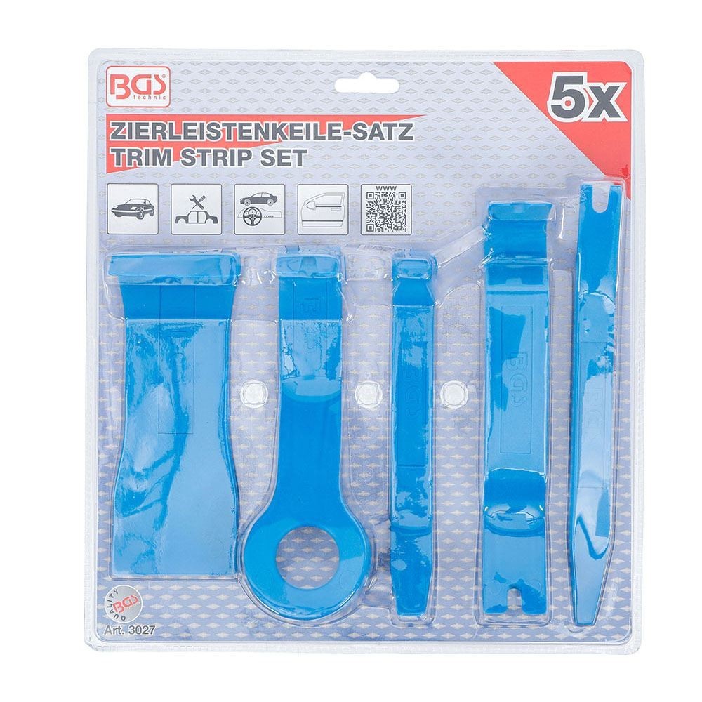 BGS technic BGS3027 SERIE 5 CUNEI IN PLASTICA UTENSILI SMONTA INTERNI Dinamitek 3