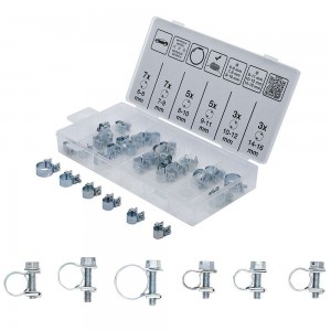 SORTIMENT MIT 30 ROHRSCHELLEN BGS9476 | STAHL | FERMEC Dinamitek 2