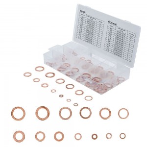 SURTIDO DE 75 ARANDELAS DE COBRE BGS8132 | TAPONES DE DRENAJE DE ACEITE | FERMEC Dinamitek 2
