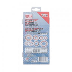SURTIDO DE 75 ARANDELAS DE COBRE BGS8132 | TAPONES DE DRENAJE DE ACEITE | FERMEC Dinamitek 3