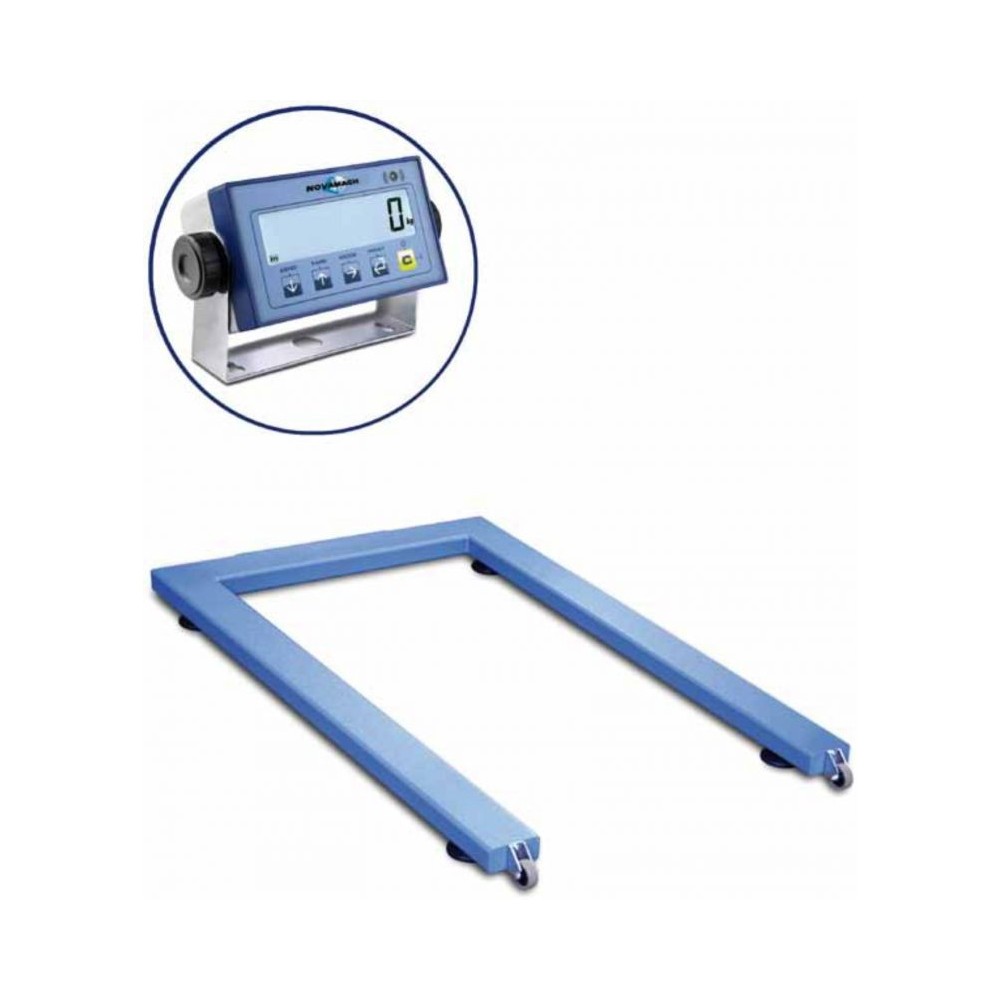 NPPOE éQUILIBRE PESAPALLET MOBILE DE LA GAMME 2000 KG NOVAMACH Dinamitek 2