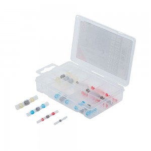 BGS technic BGS85222 ASSORTIMENTO 30 PEZZI CONNETTORI CON GUAINA TERMORESTRINGENTE Dinamitek 2