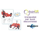 NT12 TRANSPALETAS PARA SUELOS DESCONECTADO, LA TASA DE FLUJO DE 1200 KG NOVAMACH Dinamitek 1