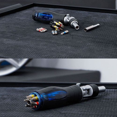 TOURNEVIS à CLIQUET RéVERSIBLE 14 PIèCES BGS 70053 BGS TECHNIC - DINAMITEK Dinamitek 5