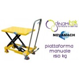 NP15 PLATE-FORME DE MANUEL, RéGLABLE EN HAUTEUR SUR ROUES, 150KG NOVAMACH Dinamitek 1