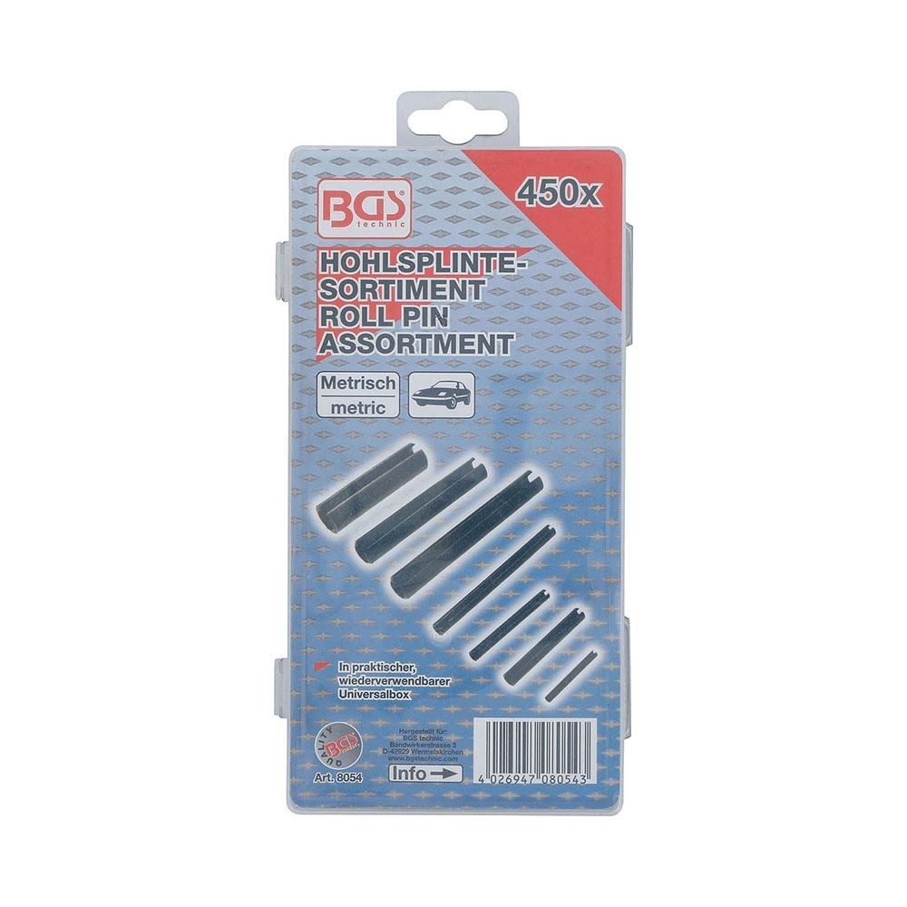 SORTIMENT MIT 450 ELASTISCHEN STIFTEN | | FERMEC BGS8054 BGS TECHNIC Dinamitek 3