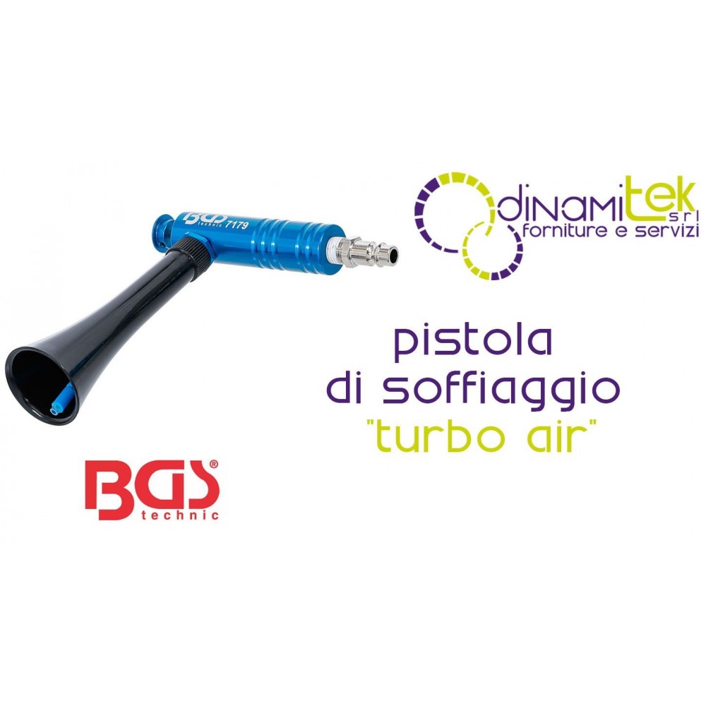 BGS technic BGS7179 PISTOLA DI SOFFIAGGIO “TURBO AIR” Dinamitek 1