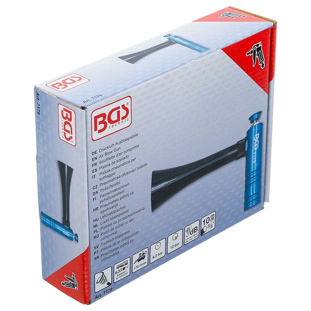 BGS technic BGS7179 PISTOLA DI SOFFIAGGIO “TURBO AIR” Dinamitek 6