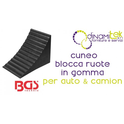 CALZO DE RUEDA DE 250X160X185MM PARA COCHES, CAMIONES Y OTROS CAUCHOS BGS7015 BGS TECHNIC Dinamitek 1