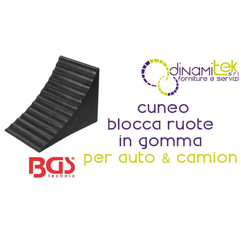 CALZO DE RUEDA DE 250X160X185MM PARA COCHES, CAMIONES Y OTROS CAUCHOS BGS7015 BGS TECHNIC Dinamitek 1
