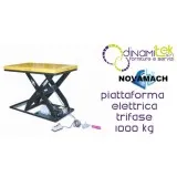 NPF100E PLATE-FORME éLECTRO-HYDRAULIQUE DE LA PHASE TROIS DE LA CAPACITé 1000KG NOVAMACH Dinamitek 1