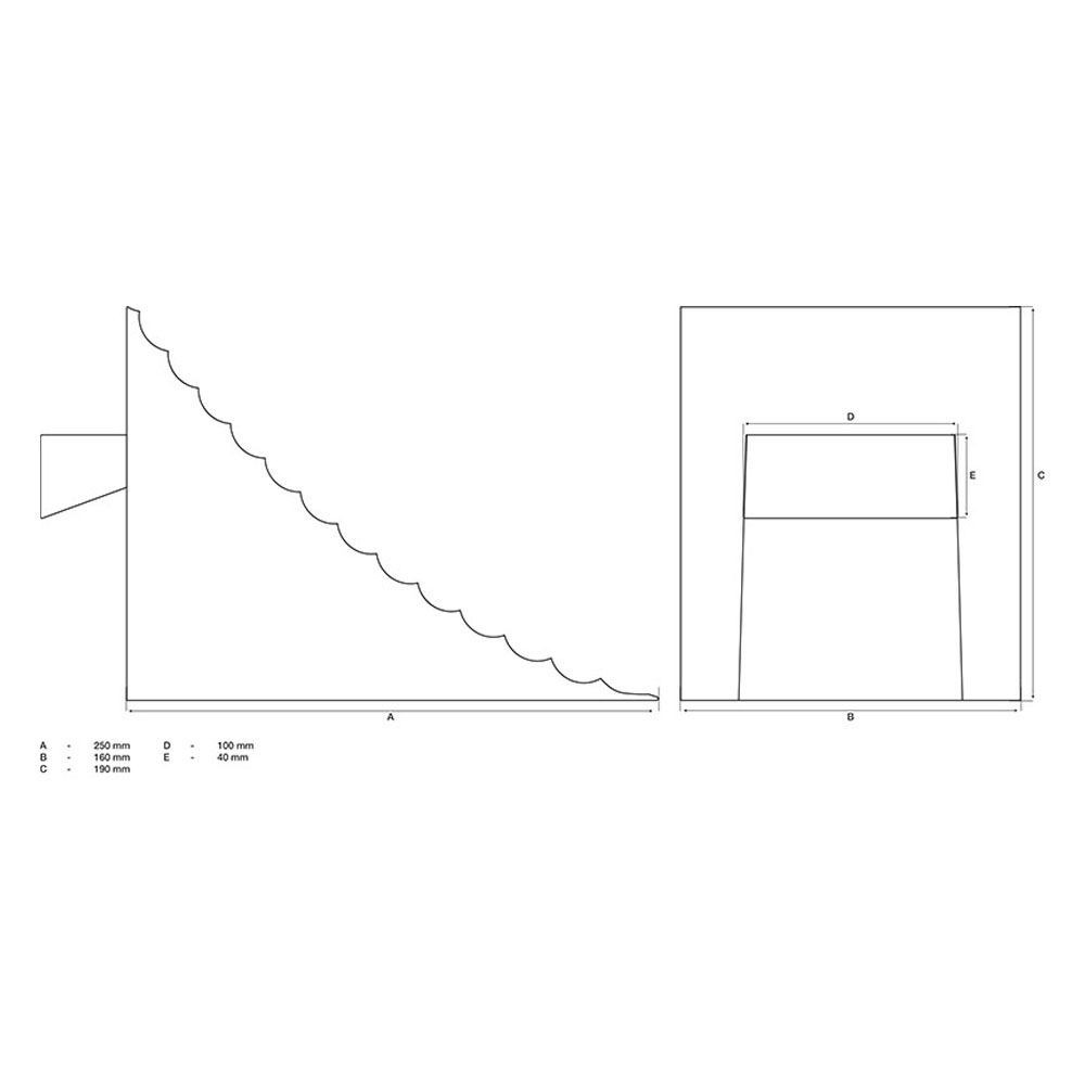 CALE DE ROUE 250X160X185MM POUR VOITURES, CAMIONS ET AUTRES VéHICULES EN CAOUTCHOUC BGS7015 BGS TECHNIC Dinamitek 5