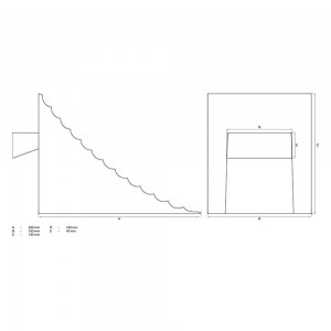 250 X 160 X 185 MM UNTERLEGKEIL FüR AUTOS, LKWS UND ANDERE GUMMIS BGS7015 BGS TECHNIC Dinamitek 5