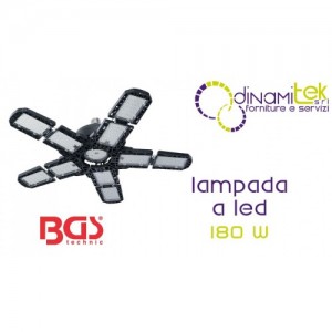 180-W-LED-GLüHBIRNE | E27 FALTBAR - DINAMITEK BGS90102 BGS TECHNIC Dinamitek 1