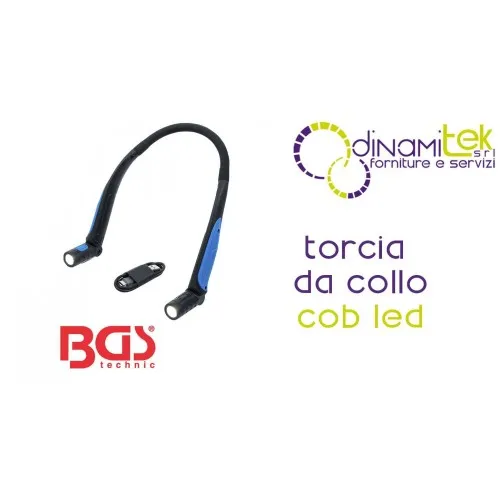 COB-LED-HALSTASCHENLAMPE | FREIHäNDIGES LICHT - DYNAMITEK BGS85353 BGS TECHNIC Dinamitek 1