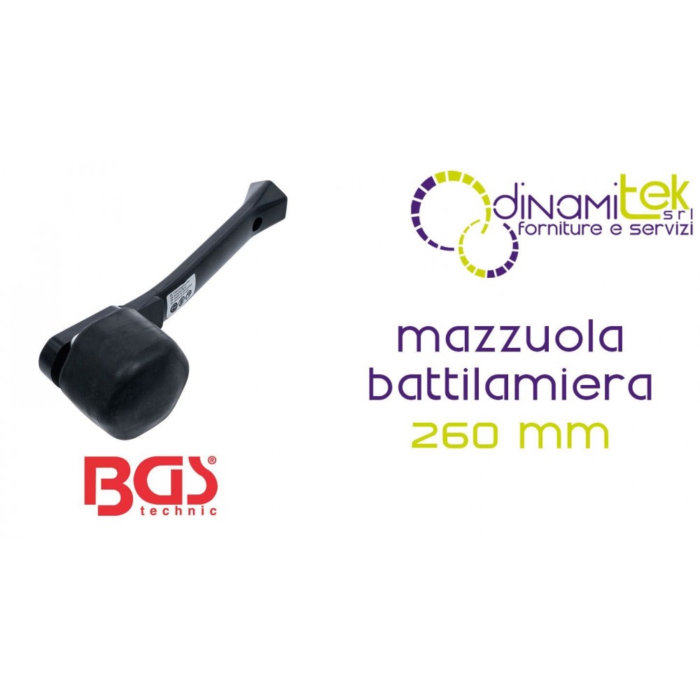 SHEET METAL BEATING MALLET 260MM | - DYNAMITEK BGS3880 BGS TECHNIC Dinamitek 1