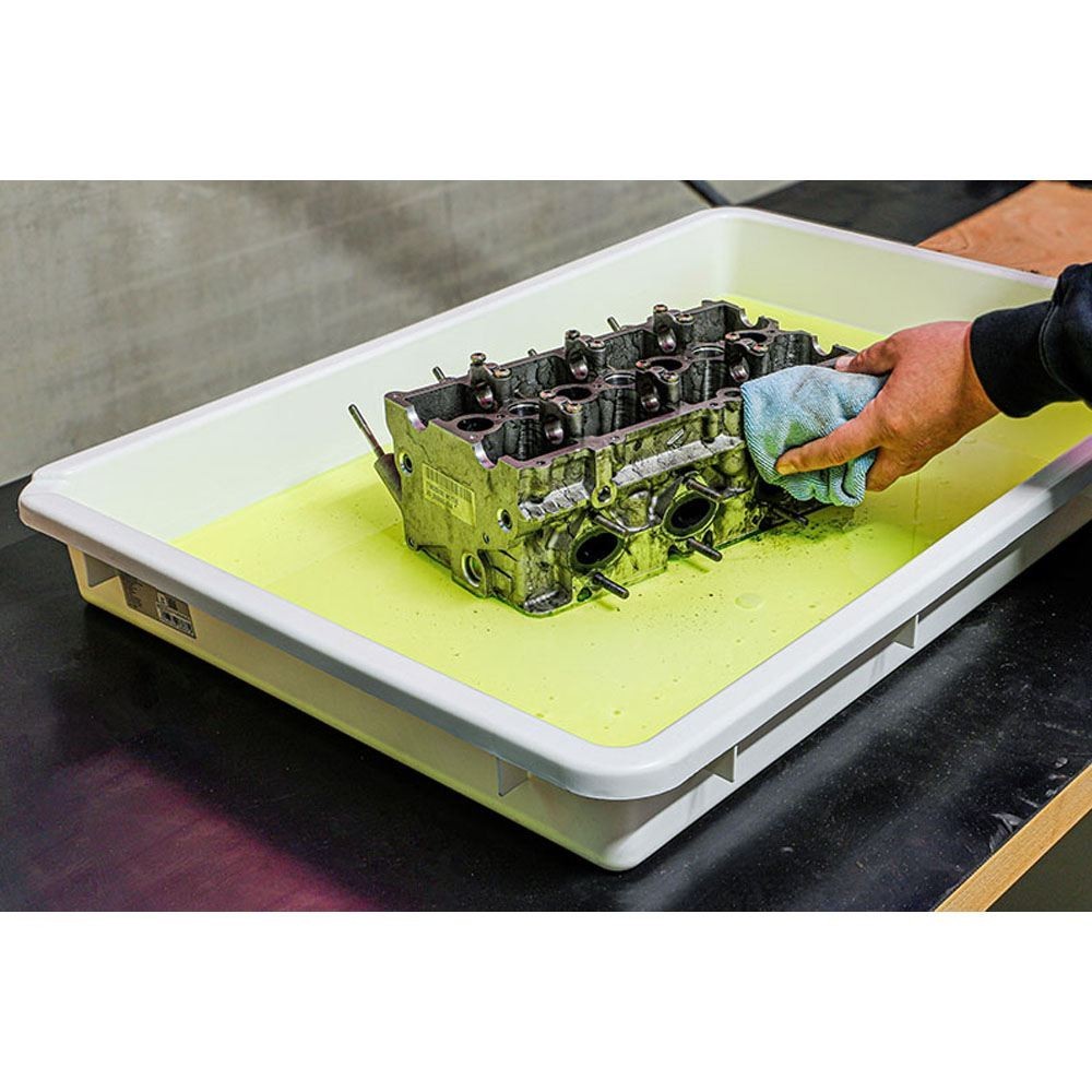 BAC DE RéCUPéRATION D'HUILE 50L AVEC BEC VERSEUR BLANC BGS74261 BGS TECHNIC Dinamitek 5