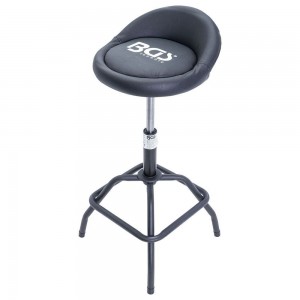 BGS BGS70144 WORKSHOP STOOL - ADJUSTABLE 630-770MM | MAX LOAD 150KG Dinamitek 2