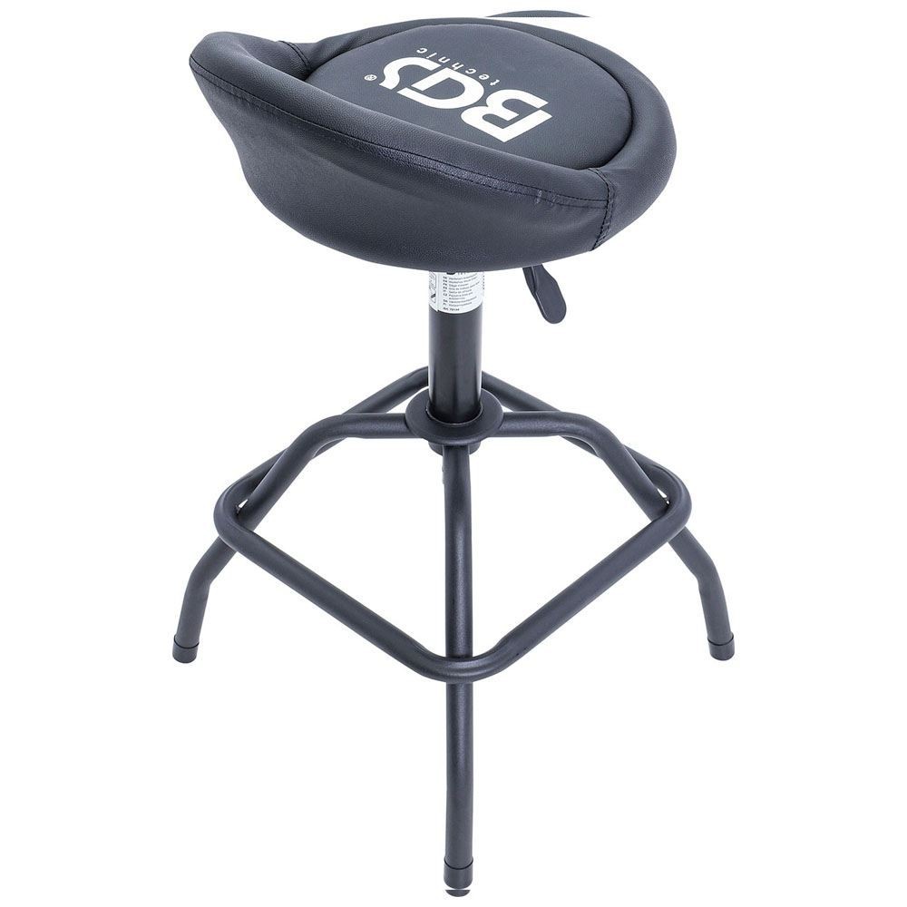 BGS BGS70144 WORKSHOP STOOL - ADJUSTABLE 630-770MM | MAX LOAD 150KG Dinamitek 3