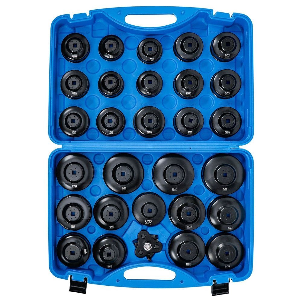 SET OF 30 UNIVERSAL ECONOMY-VERSION OIL FILTER CUP WRENCHES BGS9787 BGS TECHNIC Dinamitek 2