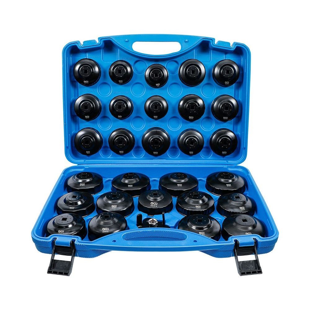 SET OF 30 UNIVERSAL ECONOMY-VERSION OIL FILTER CUP WRENCHES BGS9787 BGS TECHNIC Dinamitek 3