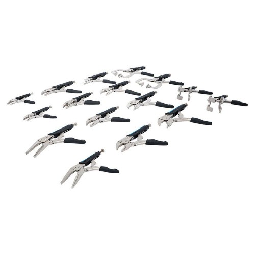 16-PIECE LOCKING PLIERS SET | FERMEC BGS4495 BGS TECHNIC Dinamitek 3