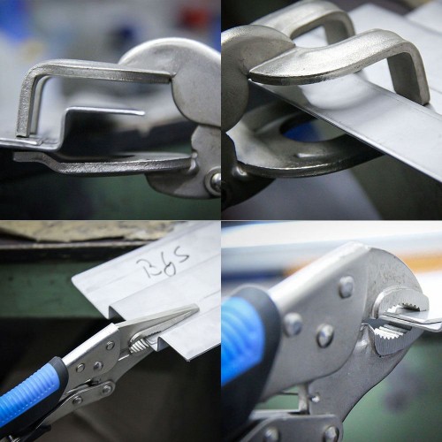 16-PIECE LOCKING PLIERS SET | FERMEC BGS4495 BGS TECHNIC Dinamitek 4