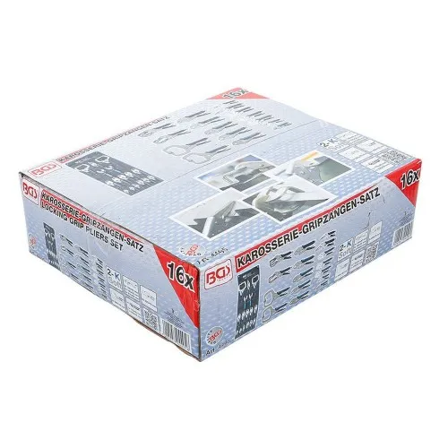 16-PIECE LOCKING PLIERS SET | FERMEC BGS4495 BGS TECHNIC Dinamitek 5