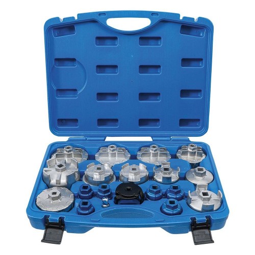 19-PIECE OIL FILTER WRENCH SET FOR MULTI-BRAND CARS BGS6786 BGS TECHNIC Dinamitek 3