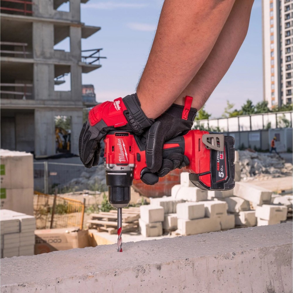 MILWAUKEE TRAPANO A PERCUSSIONE COMPATTO BRUSHLESS M18 Dinamitek 8