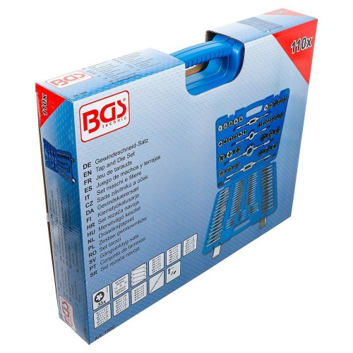 BGS technic BGS1900 SET 110 PEZZI MASCHI E FILIERE M2-M18 Dinamitek 5