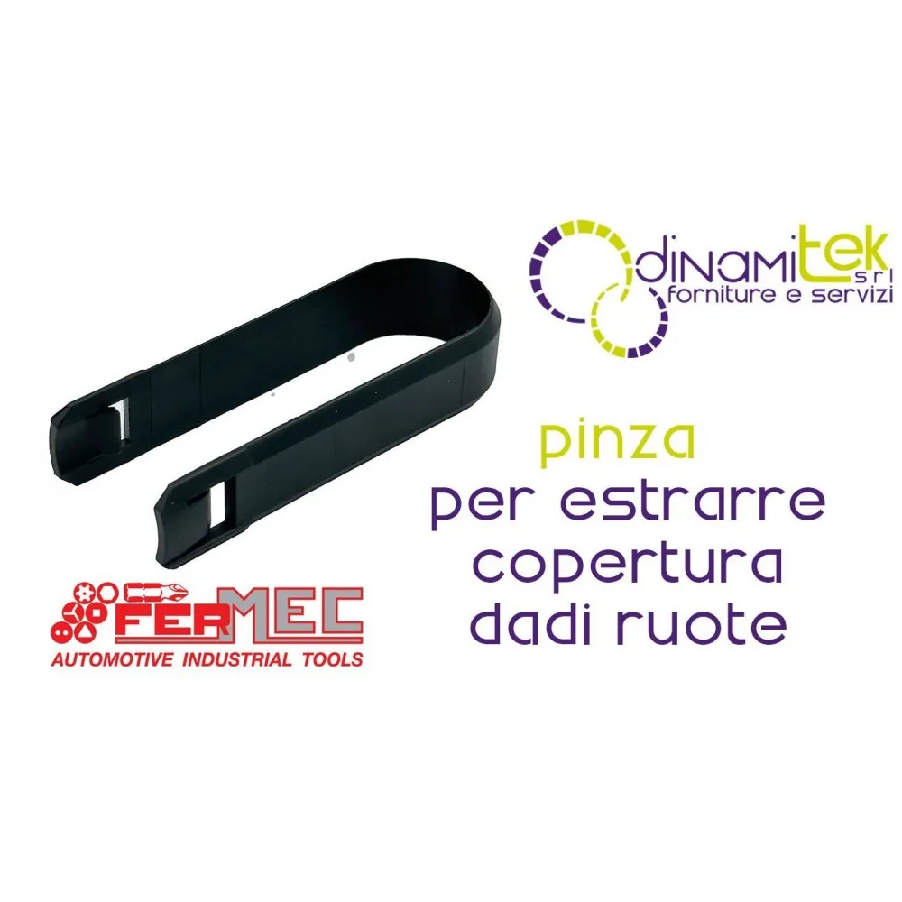 PINCE DE RETRAIT DE CACHE-éCROU DE ROUE EN POLYMèRE RENFORCé FM31804 FERMEC Dinamitek 1