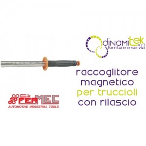 Fermec FM4032 RACCOGLITORE MAGNETICO PER TRUCCIOLI CON RILASCIO Dinamitek 1