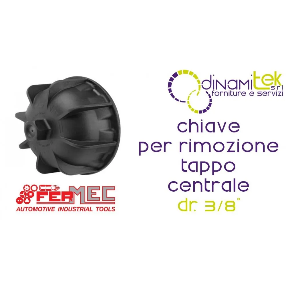 CLé DE RETRAIT DE CAPUCHON CENTRAL AMG MERCEDES 3/8&QUOT; FM33151 FERMEC Dinamitek 1