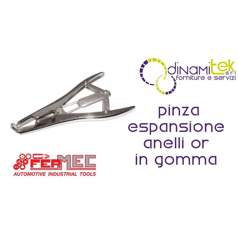 ALICATES EXPANSORES DE ANILLOS DE GOMA | ACERO INOXIDABLE DE 9-40 MM FMSPREAD FERMEC Dinamitek 1