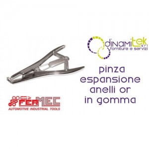 PINCE à éLARGIR LES ANNEAUX EN CAOUTCHOUC | ACIER INOXYDABLE 9-40 MM FMSPREAD FERMEC Dinamitek 1