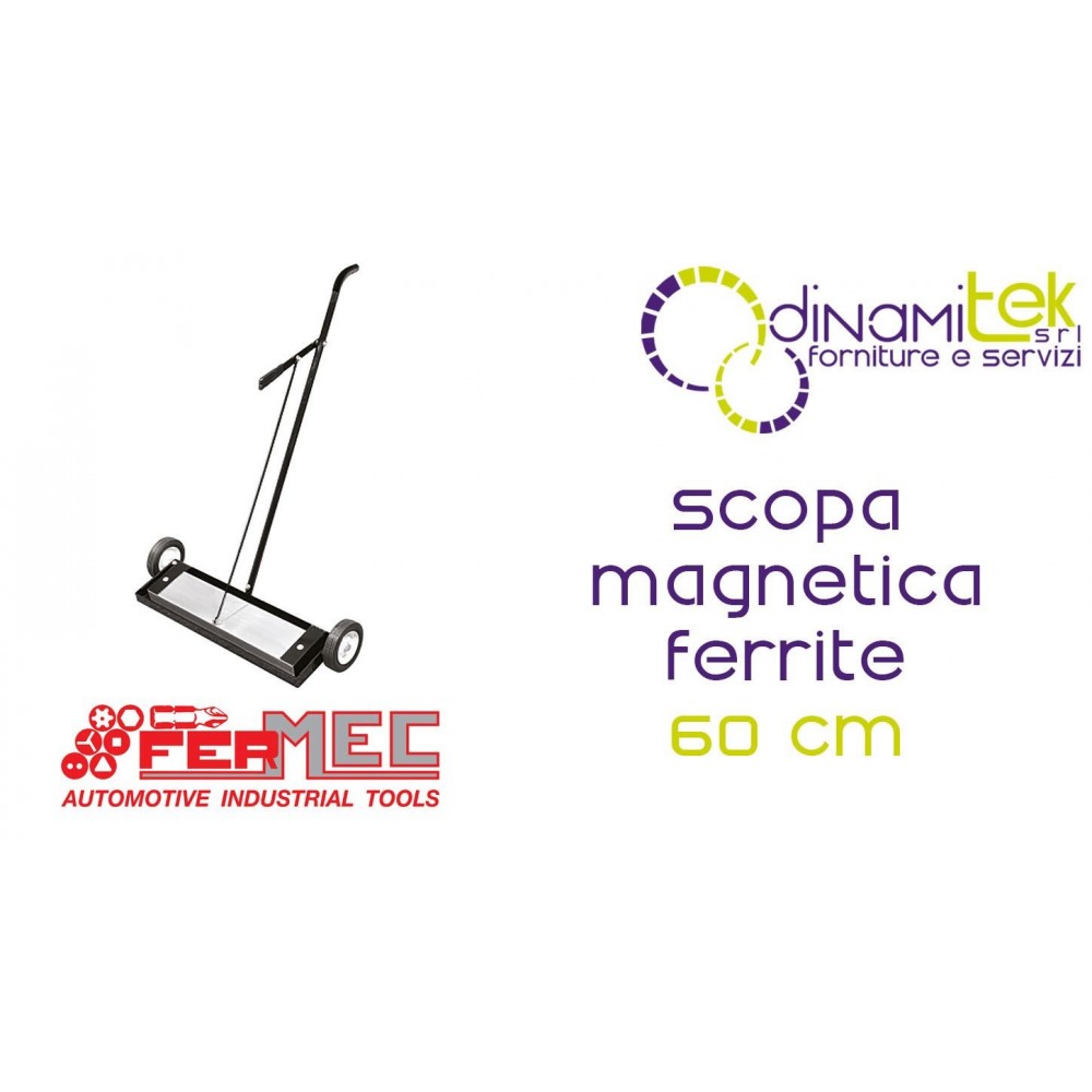 BALAI MAGNéTIQUE PROFESSIONNEL FM3298 | RAMASSEUR DE COPEAUX ET DE CLOUS - DYNAMITEK Dinamitek 1