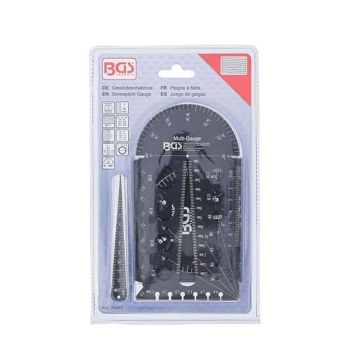 CALIBRE DE FILETAGE MéTRIQUE M3-M20 | - DYNAMITEK BGS74247 BGS TECHNIC Dinamitek 7