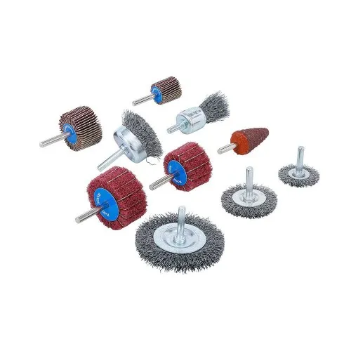 10-TEILIGES SET AUS DRAHTBüRSTEN UND SCHLEIFSCHEIBEN | BGS74499 BGS TECHNIC Dinamitek 8