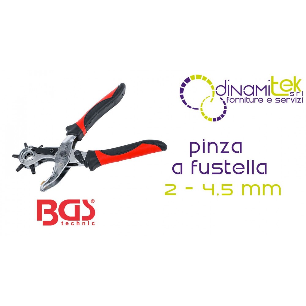 PINCE PERFORATRICE - TROUS 2-4,5 MM | BGS75839 BGS TECHNIC Dinamitek 10