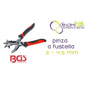 PINCE PERFORATRICE - TROUS 2-4,5 MM | BGS75839 BGS TECHNIC Dinamitek 10