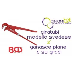 BGS technic BGS6790 GIRATUBI MODELLO SVEDESE CON GANASCE PIANE A 90°BGS TECHNIC Dinamitek 1