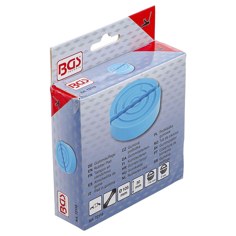 GATO DE TOPE DE GOMA Ø105MM 5T BGS72110 BGS TECHNIC Dinamitek 7