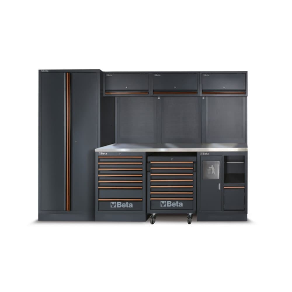 BETA C45PRO 2.0 X/268UT : MOBILIER D'ATELIER PROFESSIONNEL + 268 OUTILS EN PROMOTION Dinamitek 4
