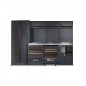 BETA C45PRO 2.0 X/268UT : MOBILIER D'ATELIER PROFESSIONNEL + 268 OUTILS EN PROMOTION Dinamitek 4