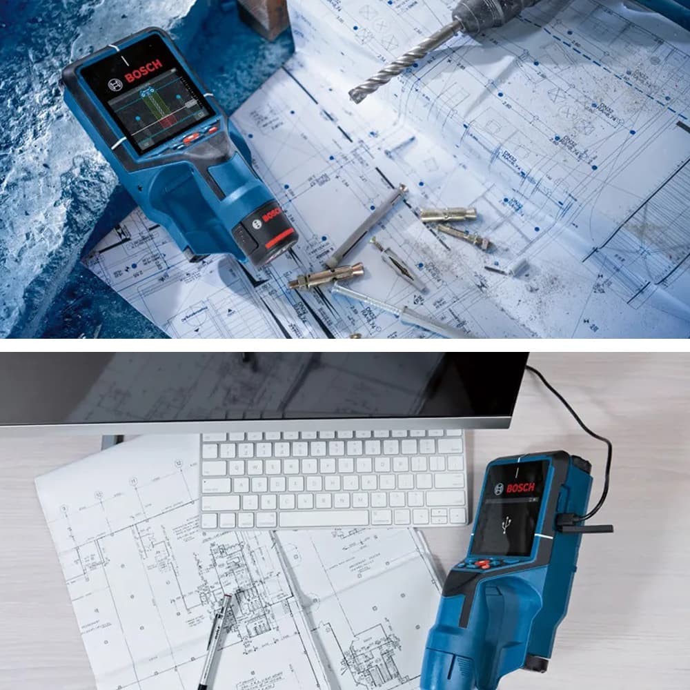 BOSCH D-TECT 200 C PROFESSIONELLER WANDSCANNER | FORTSCHRITTLICHER DETEKTOR | DYNAMITEK Dinamitek 15