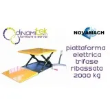 NPF200ED PLATFORM ELECTRO-HYDRAULIC THREE-PHASE LOW-PROFILE 2T NOVAMACH Dinamitek 1