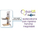 N1-SP15PR SOLLEVATORE A TRAZIONE MANUALE H MAX 1500 MM NOVAMACH Dinamitek 1